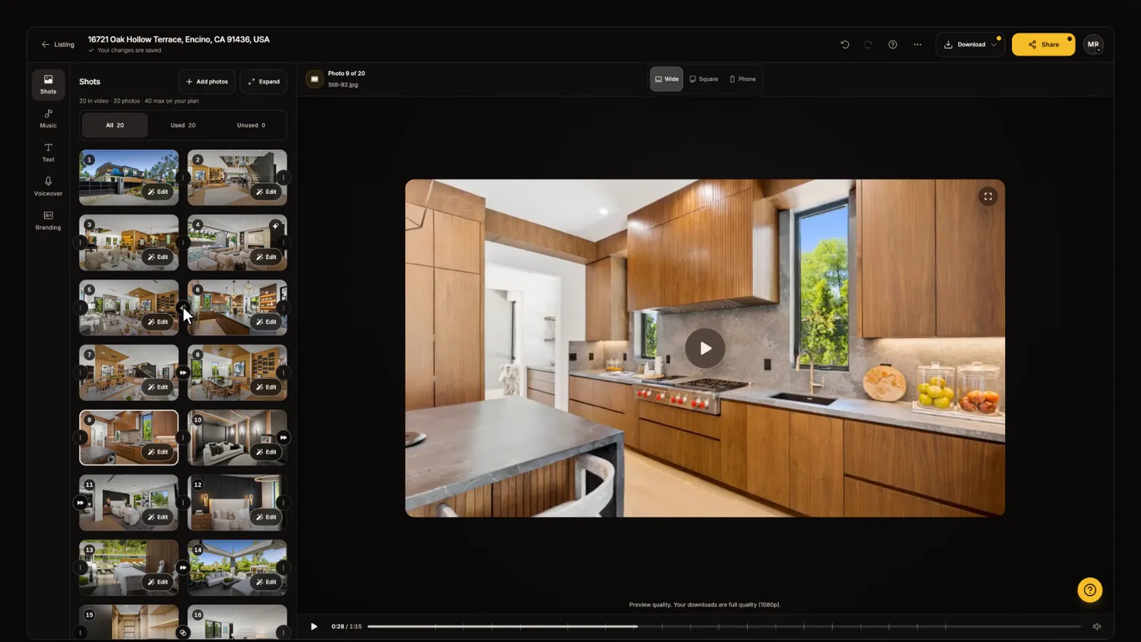 Keep an eye on your credits, from the AI+ and AI Seamless tutorial
