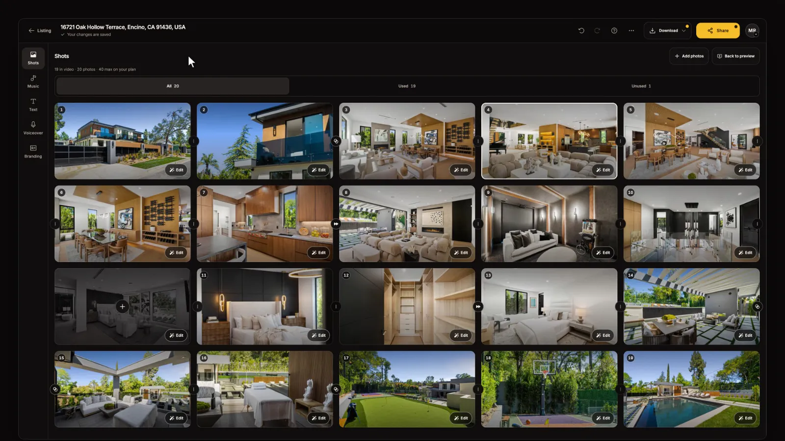 Expand the shot view, from the Editing in Keylight Studio tutorial
