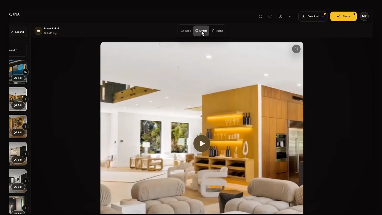 Check every shape, from the Editing in Keylight Studio tutorial