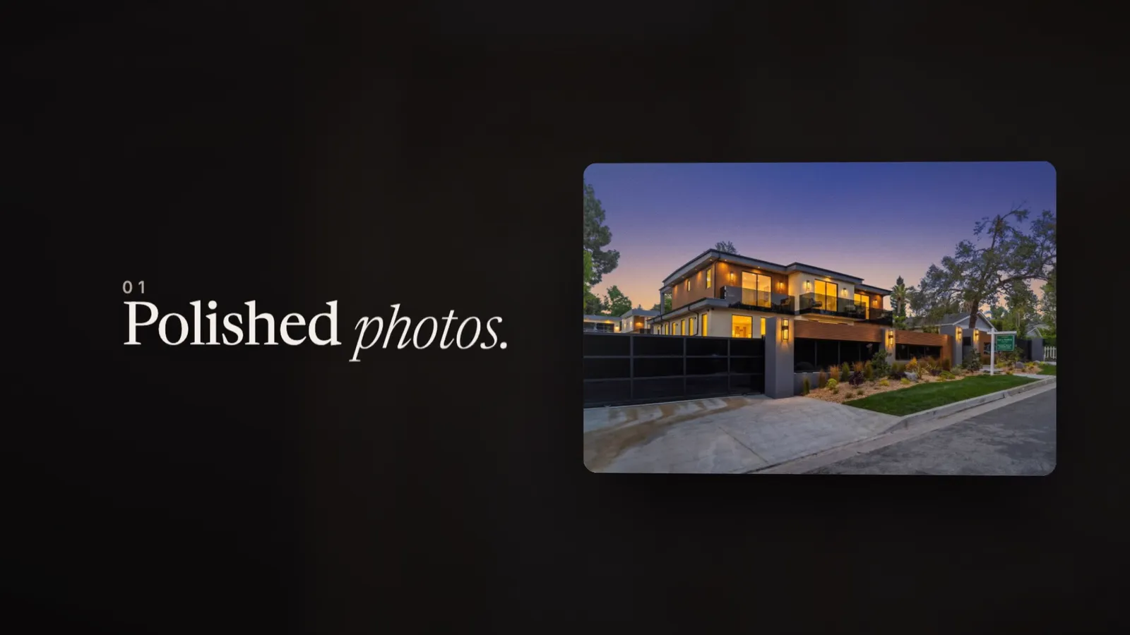 Polished photos, from the Welcome to Reel-E tutorial