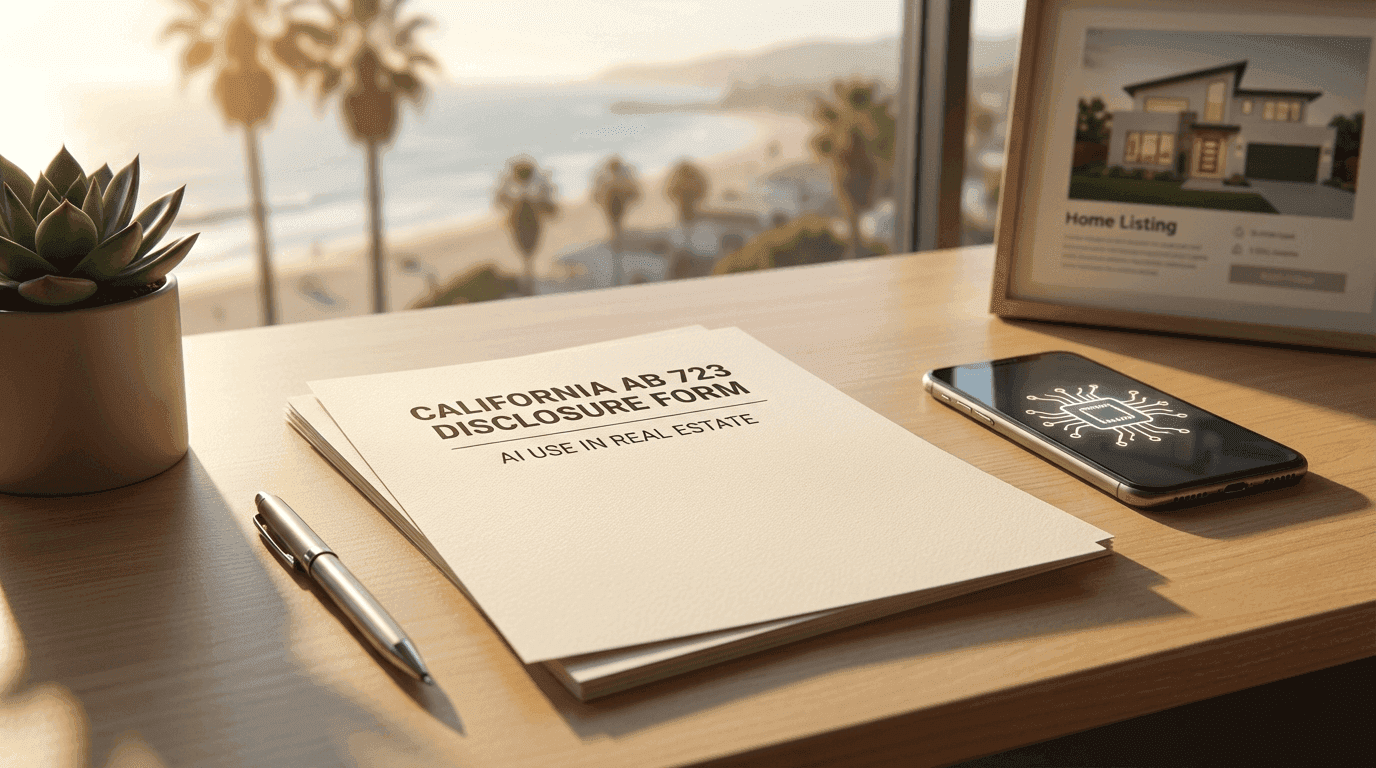 California AB 723: What RE Agents Need to Know About AI Image Disclosure