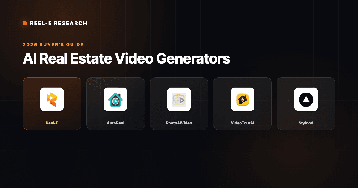 8 Best AI Real Estate Video Generators (2026 Tested)