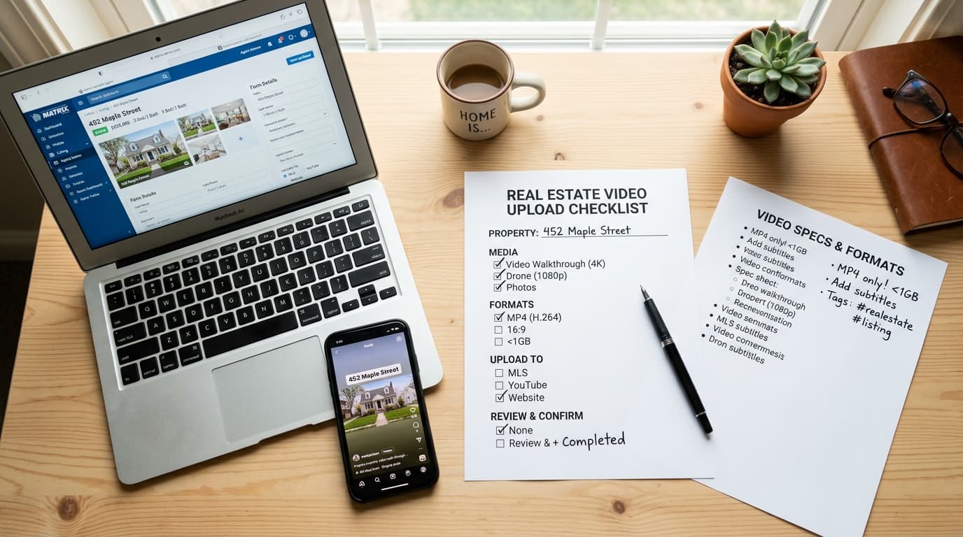 How to Add Video to Your MLS Listing (Step-by-Step for Every Major MLS)