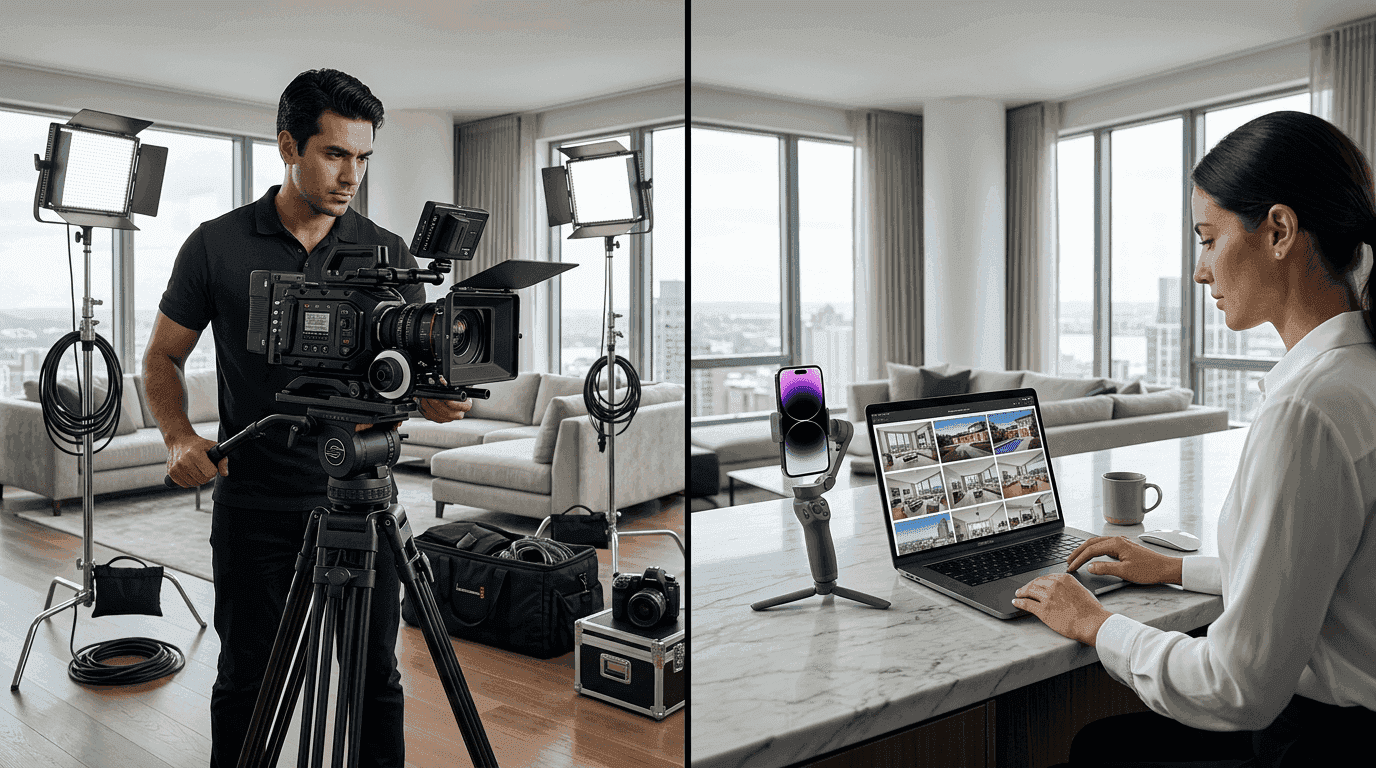 Real Estate Videographer Cost vs AI Video: Where the ROI Flips
